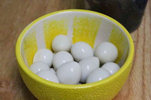 Braised Quail Eggs - Trứng Cút Kho
