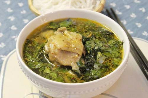 Chicken Soup with Basil Leaves Recipe - Gà Nấu Húng Quế