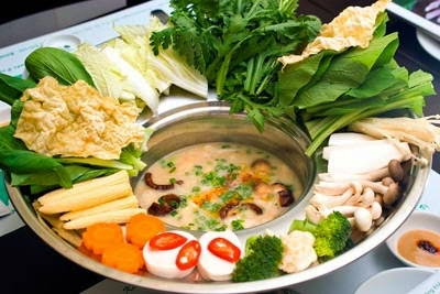 (Lẩu mắm) - Fish Paste Hotpot