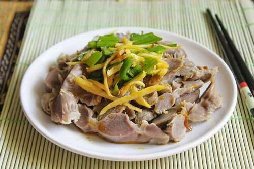 Vietnamese Chicken Recipes -  Mề Gà Sốt Gừng