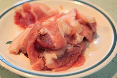Fried Pork Belly with Sweet Corn - Thịt Ba Chỉ Xào Bắp