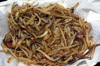 Fried Squid with Butter and Garlic