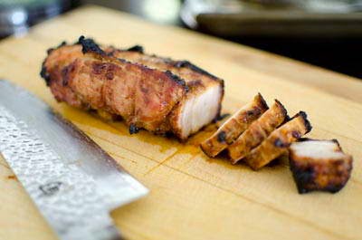 Grilled Pork Belly in Korean Style - Ba Chỉ Nướng Kiểu Hàn
