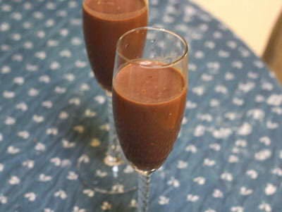 Hot Chocolate Smoothie (Sinh tố Chocolate Nóng)
