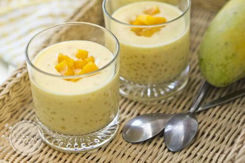 Mango Sweet Soup with Tapioca Pearl (Chè Xoài Trân Châu)