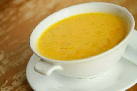 Mung Bean with Pumpkin Sweet Soup (Chè Đậu Xanh Bí Đỏ)