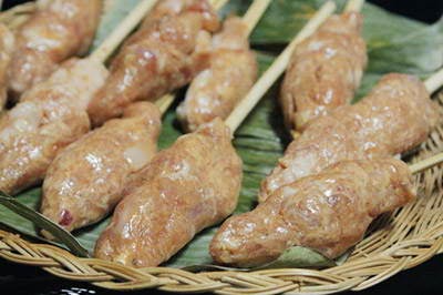 Vietnamese Food Culture - Nha Trang Grill Pork Sticks