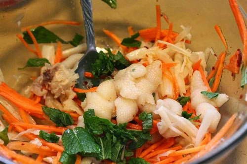 Salad Lotus Roots with Chicken Legs - Nộm Chân Gà Ngó Sen