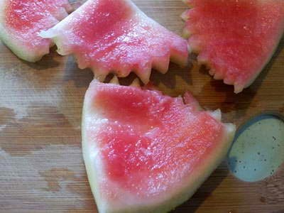 Salad Watermelon with Shrimps - Nộm Dưa Hấu với Tôm