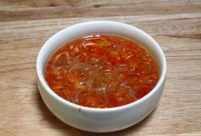 Salad Watermelon with Shrimps - Nộm Dưa Hấu với Tôm