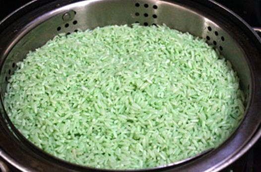 (Xôi Ba Màu) - Steamed Sticky Rice in 3 Colors