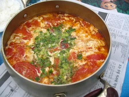 Tomato and Egg Soup - Canh Trứng